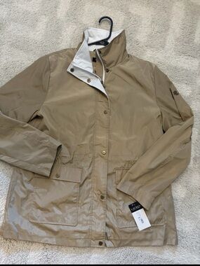 Ralph Lauren Tan Utility Jacket with White Lining